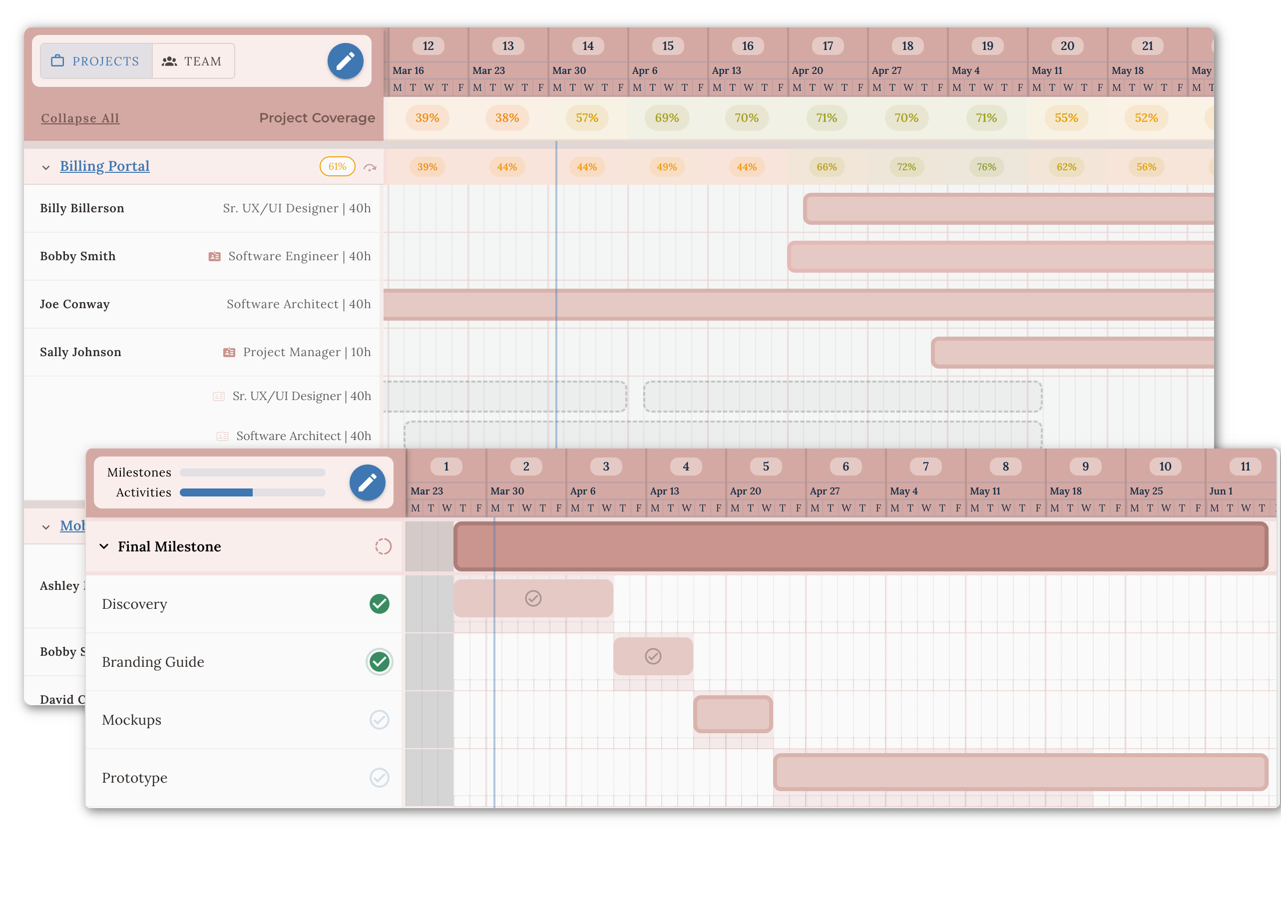 Treya CRM Deal Planning and Pricing Interface for Professional Services Businesses
